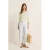 Expresso high waist straight leg jeans ecru