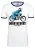 LOGOSHIRT Shirt ‘Sesamstrasse – Krümelmonster Motorrad’  donkerblauw / wit