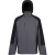 Regatta Heren X-Pro Beacon Contrast Detail Waterdichte Jas (Afdichting Grijs/Zwart)