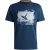 Boss Heren Walvis Katoenen T-Shirt (Marineblauw)