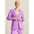 POM Amsterdam Blazer – Pique Purple