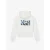 Nik & Nik Meisjes hoodie lacie off white sky blue
