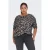 ONLY CARMAKOMA geweven top CARALBA met panterprint grijs/ taupe