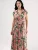 Hiccup Blousejurk  ecru / groen / pink