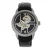 Heritor automatisch Sanford semi-skelet lederen band horloge