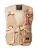 ALPHA INDUSTRIES Bodywarmer  sand / lichtbeige / rood