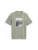 TOM TAILOR Shirt  kaki / kreeft / zwart / wit