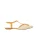Mangara Atelier Ballerina ‘Sandales Mangara Acerola en raphia avec bride en cuir’  beige