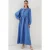 Gestreepte Maxi-Jurk met Strik
