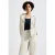Street One Dames Korte linnen trenchcoat in Beige