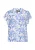 DreiMaster Vintage Blouse ‘Vintage’  blauw / wit