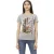 Grijze Korte Mouwen Graphic T-shirt