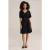 We Fashion Dress Mid Length Black