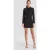 Odd Muse Collared Long Sleeve Mini Dress Black