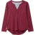 White Stuff Berry Pj Top Deep Red