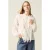 Oltre Ruffled Shirt White