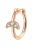 Hey Happiness Oorbellen ‘Moon’  rose-goud