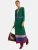 love & roses Jurk  donkerblauw / groen / pink / rood