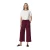 Damesbroek met wijde pijpen Haris Cotton Essentials Drawstring Waist