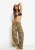 LSCN by LASCANA Broek  lichtbeige / safraan / zwart