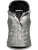 Ragwear Sportbodywarmer ‘Hesty Bling’  zilvergrijs