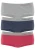 BENCH Broekje  duifblauw / grijs gemêleerd / pastelrood