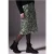 Street One Studio Dames Geprinte geplooide rok van mesh in Groen