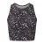 Biba Move-cropped tanktop met luipaardprint voor dames (Zwart)