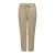 ONLY cropped high waist slim fit broek ONLCARO met linnen beige