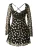 Nasty Gal Jurk  goud / zwart