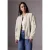 Street One Studio Dames Glinsterende blouson in Beige
