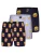 Happy Shorts Boxershorts ‘ Junkfood ‘  donkerblauw / zwart