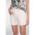 Geisha denim regular high waist short ecru