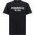 Dsquared² Zwarte Katoenen T-Shirt