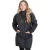 Trespass Dames Faithful Waterdichte Parka (Donkergrijs)