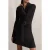 Reiss Zip Knitted Flippy Black