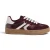 Tamaris dames bordeauxrode leren sneakerschoenen – 23723-44