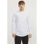 JACK & JONES ESSENTIALS regular fit longsleeve JJENOA van katoen wit