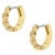 Fossil oorbellen JF04913710 Ellis goudkleurig
