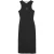 Calvin Klein Dames/Dames Katoenen Midi Bodycon Jurk (Zwart)