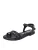 FREUDE Sandalen met riem ‘Asti’  zwart