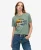 Superdry Vrouwen Tokyo Relaxed T-shirt met Vintage Logo en Print Groen