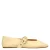 Sacha leren ballerina’s geel