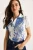 Bloemige Polo Shirt Blouse