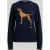 Lauren Ralph Lauren Regular fit pullover met hondenmotief