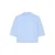 ICHI cropped blazer lichtblauw