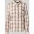 Christian Berg Woman Blouse met kraag met ruches en knoopsluiting