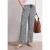 Street One Dames High Waist broek met wijde pijpen in Loose Fit in Blauw