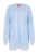 swirly Gebreid vest  blauw / wit