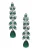 AVANT-GARDE PARIS Oorbellen ‘Zirelle’  groen